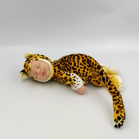 Poupée bébé tigre léopard ANNE GEDDES
