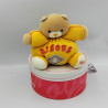 Doudou chat jaune Bisous Créations Tendres KALOO