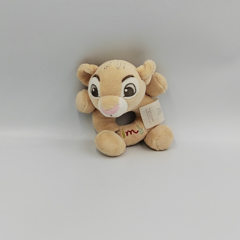Doudou hochet le roi lion Simba DISNEY