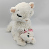 Peluche chat blanc Duchesse avec Marie Les Aristochats DISNEYLAND