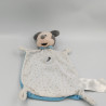DOUDOU PLAT MICKEY BLEU BLANC ÉTOILES DISNEY