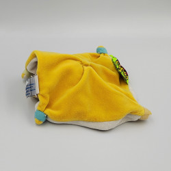 Doudou et compagnie plat lapin blanc orange bleu vert TATOO