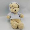 Doudou Winnie l'Ourson beige créme pull bleu Disney Store