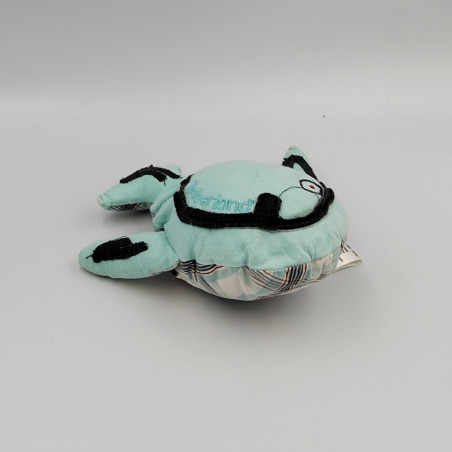 Doudou En Forme De Poisson En Palette, Bleu, 18 Cm, En