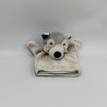 Doudou marionnette loup gris NATURE PLANET