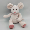 Doudou souris rose étoiles Mia NOUKIE'S