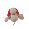 Doudou géant éléphant gris rose Anna et Pili NOUKIE'S