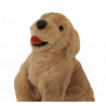 Grande peluche doudou peluche chien beige IKEA