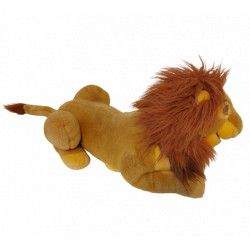 Grande Peluche le roi lion Simba Mufasa DISNEY 50 cm