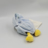 Doudou poussin bleu coquille avec mouchoir Baby Nat