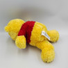 Doudou peluche Winnie l'ourson jaune rouge tout doux DISNEY NICOTOY