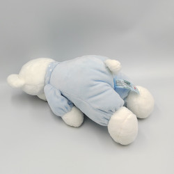 Doudou luminescent ours blanc bleu étoiles Simba Toys NICOTOY