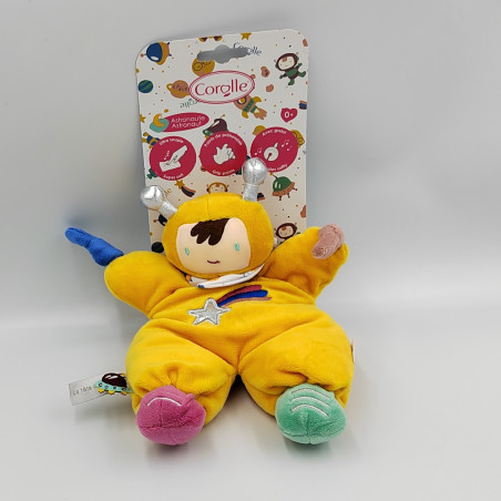 Doudou poupée jaune astronaute COROLLE