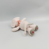 Doudou souris rose pois Valentine NATTOU