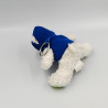 Porte clef peluche ours blanc bleu FUTUROSCOPE Porte clef peluche ours blanc bleu FUTUROSCOPE