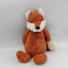 Doudou peluche renard orange blanc JELLYCAT