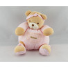 Doudou Ours rose Vichy Takinou