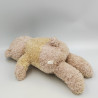 Doudou peluche ours beige
