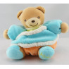 Doudou ours patapouf orange bleu Spirale LOLLIES KALOO