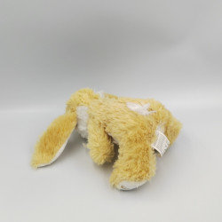 Doudou peluche lapin beige blanc KELLYTOYS 