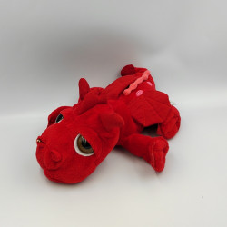 Doudou peluche dragon rouge SUKI