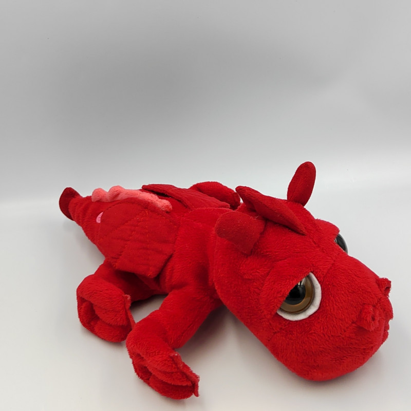 Doudou peluche dragon rouge SUKI