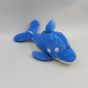 Doudou dauphin bleu MOTS D'ENFANTS