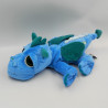 Doudou peluche dragon bleu SUKI