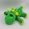 Doudou peluche dragon vert SUKI