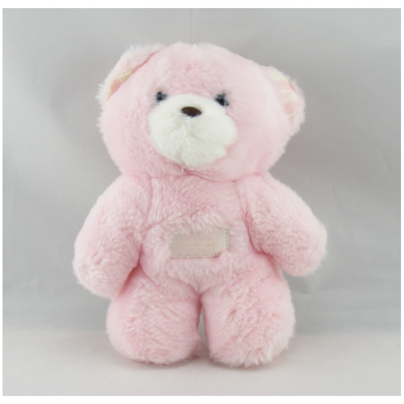Doudou Ours rose TARTINE ET CHOCOLAT