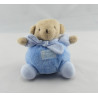 Doudou Ours bleu TARTINE ET CHOCOLAT