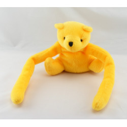 Doudou plat ours blanc grands bras WEEZBEE BNP PARIBAS