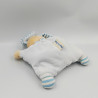 DOUDOU SEMI PLAT LAPIN BLEU BALLON BOUT'CHOU BOUTCHOU