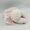 DOUDOU BÉBÉ POUPÉE BABY POUCE ROBE ROSE VICHY COROLLE