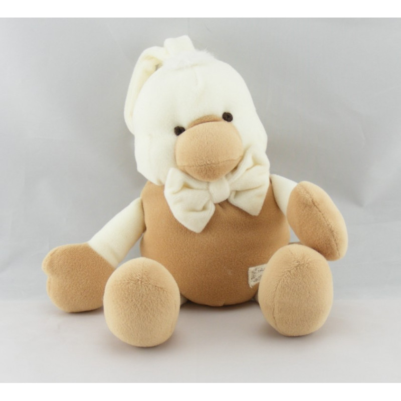 Doudou chien écru beige TIAMO COLLECTION