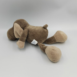 Doudou chien beige marron PLANET PLUCH