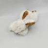 Doudou lapin blanc marron Simba Toys Nicotoy