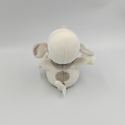 Doudou chien blanc gris BABY SNOOPY