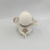 Doudou chien blanc gris BABY SNOOPY