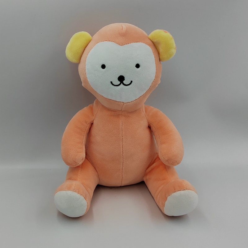 Doudou singe orange TOM & KIDDY TOMKIDS