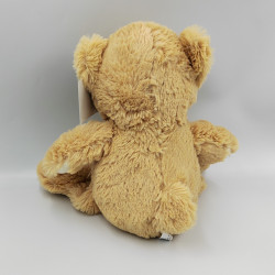 Doudou peluche ours beige SAMATEX