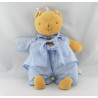 Doudou musical ours jaune orange balle SUCRE D'ORGE