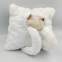 DOUDOU PELUCHE MOUTON BLANC ATMOSPHERA