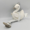 Doudou cygne blanc gris MAISONS DU MONDE