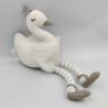 Doudou cygne blanc gris MAISONS DU MONDE