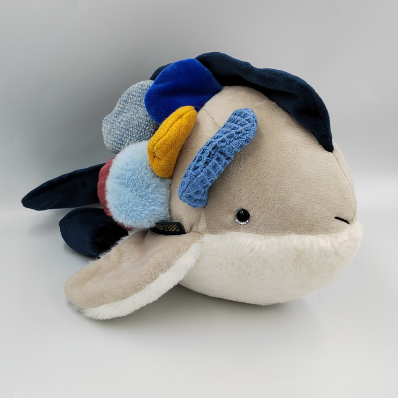 Doudou peluche poisson arc en ciel HISTOIRE D'OURS