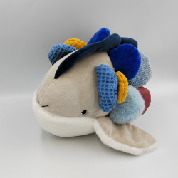 Doudou peluche poisson arc en ciel HISTOIRE D'OURS