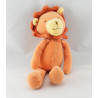 Doudou lion orange jaune les Loustics MOULIN ROTY 