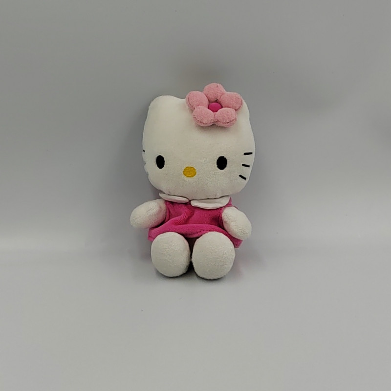 Peluche chat HELLO KITTY rose SANRIO LICENSE
