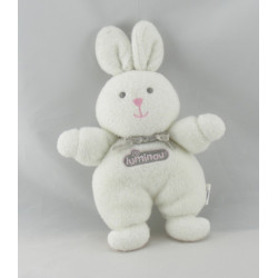 Doudou lapin blanc Luminou 